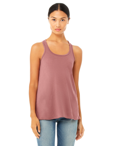 Ladies' Flowy Racerback Tank front Thumb Image