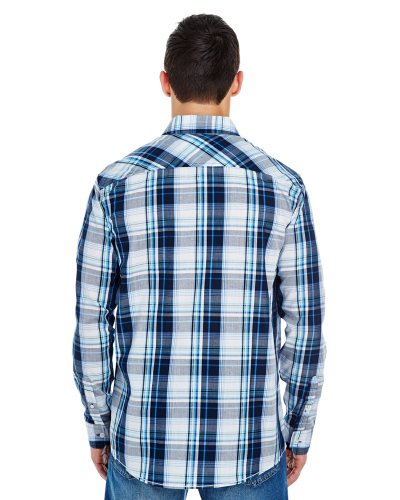 MEN’S LONG SLEEVE PLAID back Thumb Image