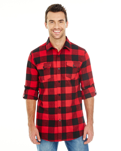 Men's Woven Plaid Flanel front Thumb Image