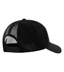 ATC C1343 Everyday Cotton Twill 5-Panel Trucker Rope Cap - Black/Black Back Thumbnail | Custom Apparel Canada