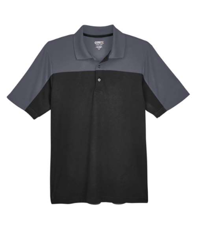 CORE365 CE101 Men's Balance Colorblock Performance Piqué Polo by Core365