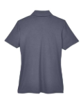 WOMEN'S CORE365 CE101W Balance Colorblock Performance Piqué Polo Back Thumbnail | Custom Apparel Canada