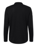 WOMEN'S CORE365 CE108LW Nova Performance Long Sleeve Pique Polo Back Thumbnail | Custom Apparel Canada