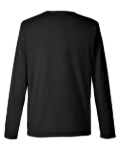 CORE365 CE111L Unisex Fusion ChromaSoft™ Performance Long Sleeve T-Shirt Back Thumbnail | Custom Apparel Canada