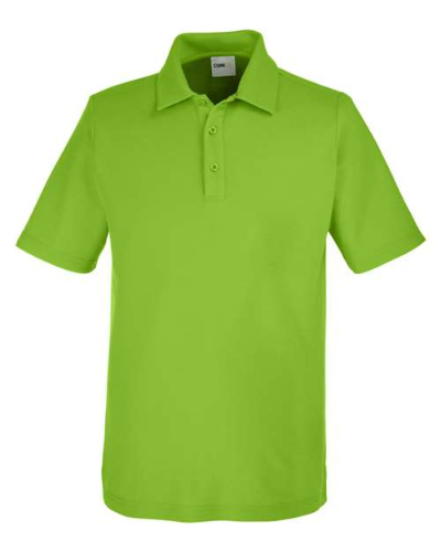CORE365 CE112 Men's Fusion ChromaSoft™ Pique Polo - Acid Green by Core365