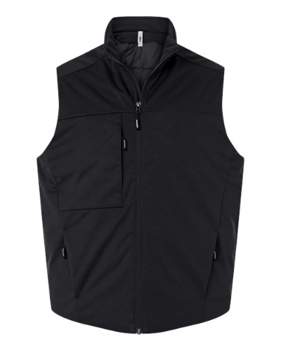 Core365 CE716 CORE365 CE716 Unisex Techno Lite Flat-Fill Insulated Vest in Black - Custom Printing Available