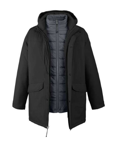 CORE365 CE725 Men's Inspire 3-in-1 Jacket with Insulated Liner by Core365