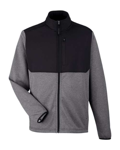 CORE365 CE74 Men's Venture Heathered Stripe Hybrid Jacket by Core365