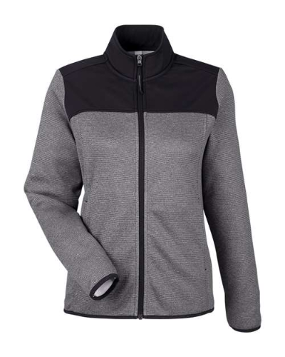 CORE365 CE74W Women's Venture Heathered Stripe Hybrid Jacket by Core365