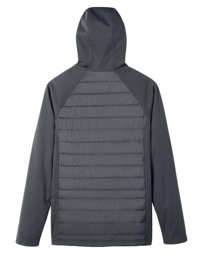 Unisex Techno Lite Hybrid Hooded Jacket back Thumb Image