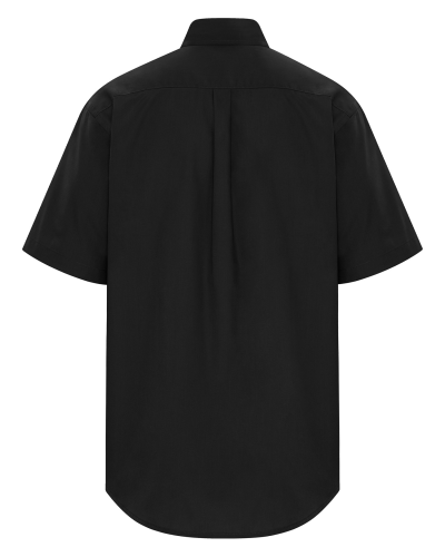 Custom Everyday Easy Care Short Sleeve Woven Shirt - Back View | Coal Harbour | Screen Printing Canada