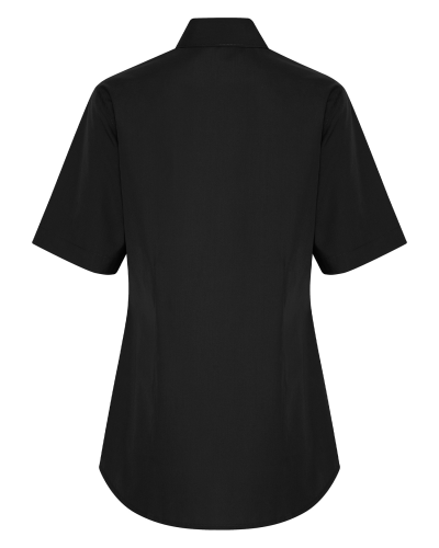 Custom WOMEN'S Everyday Easy Care Short Sleeve Woven Shirt - Back View | Coal Harbour | Screen Printing Canada
