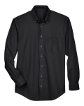 Men's Crown Collection® Broadcloth Woven Dress Shirt Front Thumbnail | Custom Apparel Canada