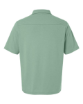 Men's Seaton Pebble Textured Polo Back Thumbnail | Custom Apparel Canada