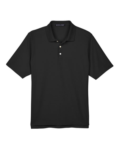 Devon & Jones DG150 Men's DRYTEC20™ Performance Polo in Black - Custom Printing Available