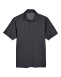 Men's CrownLux Performance® Address Mélange Polo Front Thumbnail | Custom Apparel Canada