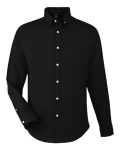 Men's CrownLux Performance® Spencer Poplin Dress Shirt Front Thumbnail | Custom Apparel Canada