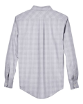 Men's Crown Collection® Glen Plaid Woven Dress Shirt Back Thumbnail | Custom Apparel Canada