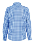 WOMEN'S CrownLux Performance® Gingham Dress Shirt Back Thumbnail | Custom Apparel Canada