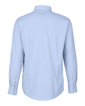 Men's CrownLux Performance® Microstripe Dress Shirt Back Thumbnail | Custom Apparel Canada