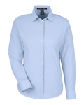 Devon & Jones DG537W in French Blue/ White - Front View