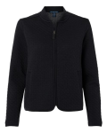 Women's Berkeley Textured Full-Zip Jacket Front Thumbnail | Custom Apparel Canada