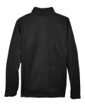 Men's Bristol Full-Zip Sweater Fleece Jacket Back Thumbnail | Custom Apparel Canada