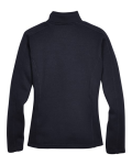 WOMEN'S Bristol Full-Zip Sweater Fleece Jacket Back Thumbnail | Custom Apparel Canada