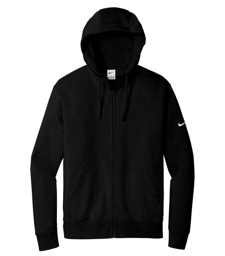 NIKE CLUB FLEECE SLEEVE SWOOSH FULL ZIP HOODIE front Thumb Image