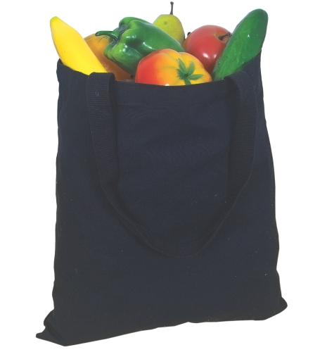 Basic Cotton Tote Bag back Thumb Image