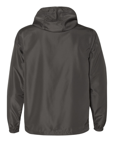 Unisex Lightweight Windbreaker Full-Zip Jacket back Thumb Image