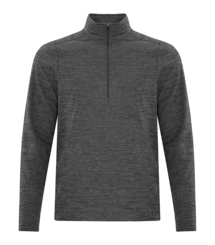 Heather Fleece 1/2 Zip Sweatshirt front Thumb Image