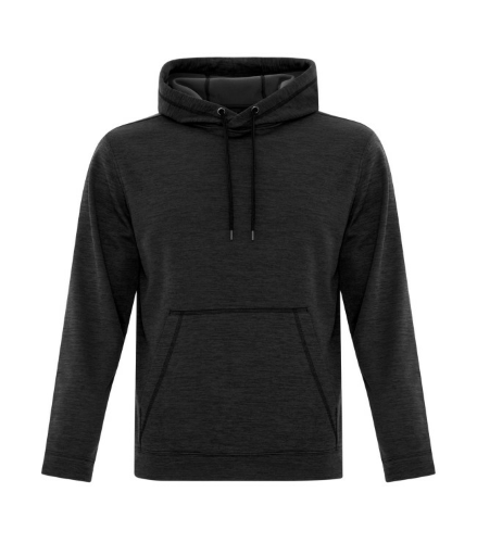 Heather Performance Hooded Sweatshirt front Thumb Image