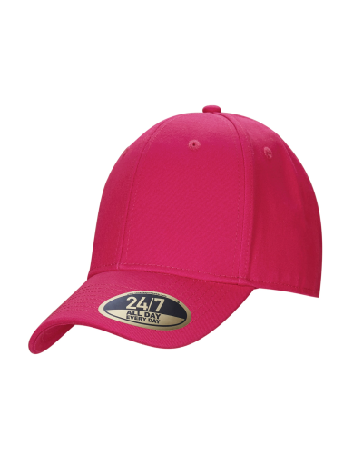Canada Sportswear H08200 Value Snap Back Cotton Twill Cap in Heliconia - Custom Printing Available