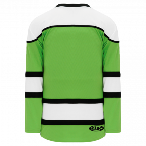 Athletic Knit H7500 in Lime / White / Black - Back View
