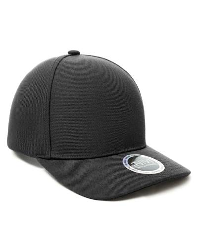 INIVI IV152 Tahoma 2 Panel Cap in Black - Custom Printing Available