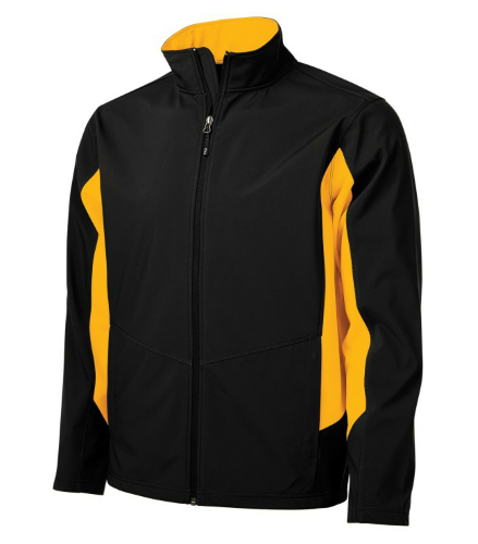 COAL HARBOUR® EVERYDAY COLOUR BLOCK SOFT SHELL JACKET front Thumb Image