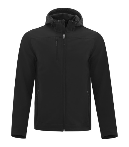 COAL HARBOUR® ESSENTIAL HOODED SOFT SHELL JACKET front Image