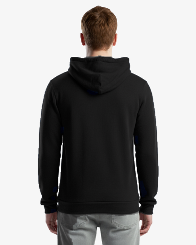 Custom Jerico 26 Three End Bamboo Fleece Hooded Sweatshir - Back View | Jerico | Screen Printing Canada
