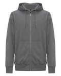 Element Triblend Fleece Full Zip Hoodie Front Thumbnail | Custom Apparel Canada
