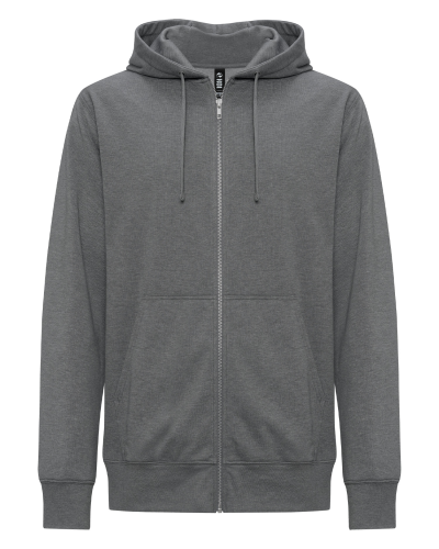 KOI KOI2052 Element Triblend Fleece Full Zip Hoodie in Grey Shadow* - Custom Printing Available