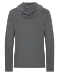 Element Triblend Long Sleeve Hooded Tee Back Thumbnail | Custom Apparel Canada