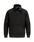 Fairmount 1/4 Zip Sweatshirt w/ Pouch Pocket Front Thumbnail | Custom Apparel Canada