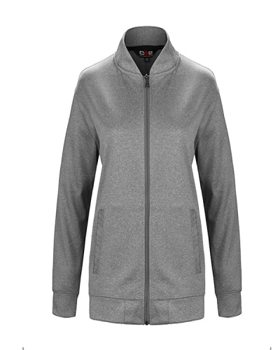 Canada Sportswear L00693 Parkview Ladies Full-Zip Polyester Sweatshirt in Black - Custom Printing Available