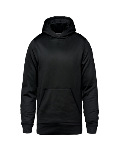 Canada Sportswear L00700 Endurance Performance Pullover Hooded Sweatshirt in Black - Custom Printing Available