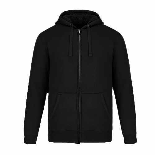 L00785 - Yolo - Adult Full-Zip Hooded Sweatshirt w/ Sherpa Fleece