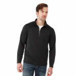 L00875 - Meadowbrook - Men's Interlock 1/4 Zip Pullover Back Thumbnail | Custom Apparel Canada