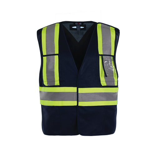 One Size Hi-Vis Safety Vest front Thumb Image