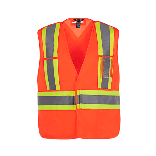 One Size Hi-Vis Safety Vest front Thumb Image