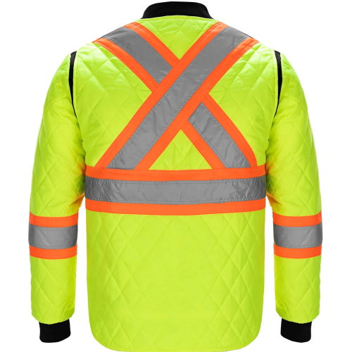 Hi-Vis Quilted Jacket back Thumb Image